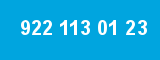 922 113 01 23